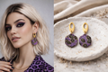 Purple leopard